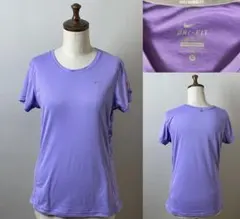 並品★NIKE RUNNING ナイキ ランニング レディース Tシャツ L 紫