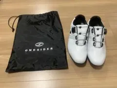 ONESIDER ゴルフシューズ　ホワイト/ブルー