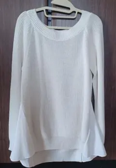 着用少＊UNTITLEDアンタイトル＊ニット白