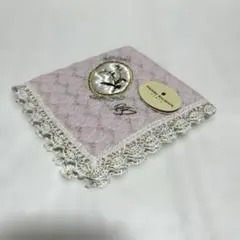 PIERRE BALMAIN ハンカチ ピンク レース 刺繍のサムネイル