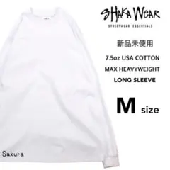 シャカウェア 新品未使用 マックスヘビーウェイト ロンT ホワイト M