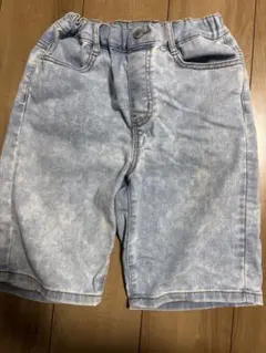 GU デニムハーフパンツ　150