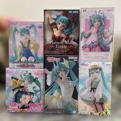 初音ミクフィギュアおまとめ６個セット