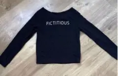 大特価✨肩出し オフショルダー 長袖 トップス GU M Tシャツ 黒のサムネイル