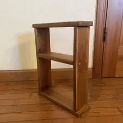アンティーク調(^^)パイン スパイスラック ディスプレイラックのサムネイル