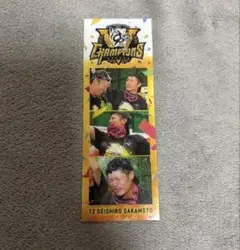 阪神タイガース　優勝記念　フォトグレイ　坂本誠志郎