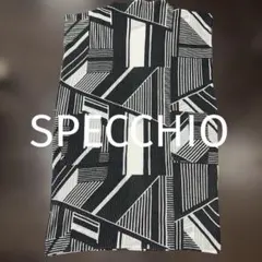 SPECCHIO スペッチオ ノースリーブ チュニック 幾何学模様 40