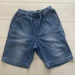 ユニクロ ハーフパンツ デニム　140