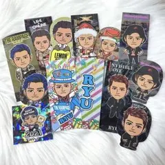 龍 ランペ 千社札 レア バースデー ステッカー