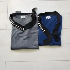 ランバンオンブルー　ウールニット　２枚セット