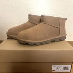 新品未使用 UGG ムートンブーツ 25cmウルトラミニ (チェスナット)