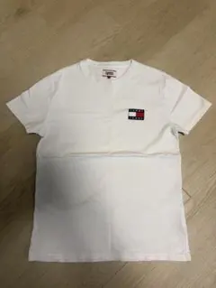 TOMMY JEANS 美品 ワンポイントロゴTシャツ ホワイト Sサイズ 半袖