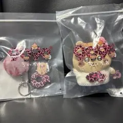 9090 ちいかわ コラボ ハチワレ マスコット ラバーキーホルダー セットのサムネイル