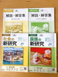 社会・国語の新研究 解説・解答集　令和5年度　高校受験のサムネイル