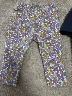 ピンク花柄　BREEZE ダイスキパンツ80