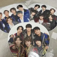 SixTONES カウコンうちわ 3枚セット