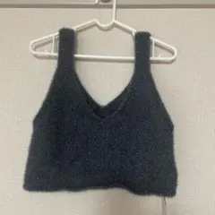 JEANASIS グレー Vネック ビスチェ