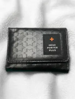 smart 01月号付録　HEAD PORTER PLUS　3つ折りレザーケース