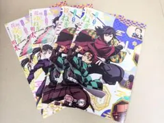 銀だこ×鬼滅の刃コラボ スリーブ4枚セット 炭治郎 義勇 しのぶ カナヲ