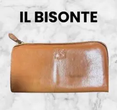 イルビゾンテ ILBISONTE ラウンドファスナー 長財布　ブラウンのサムネイル