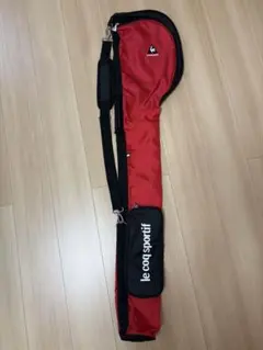 le coq sportif ゴルフバッグ 赤黒