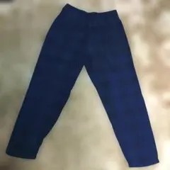 DESCENDANT チェック イージーパンツ サイズ2 セット売り特価対応