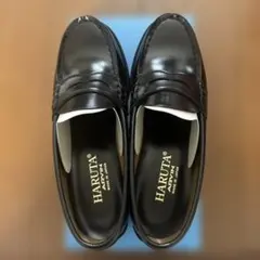 ハルタ　ローファー　24EE ブラック　4514