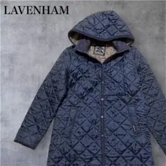 美品✨英国製】ラベンハム 裏ボア キルティング ロングコート 40
