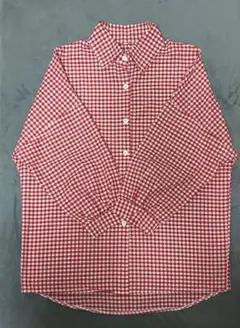 ギンガムチェック シャツ レッド
