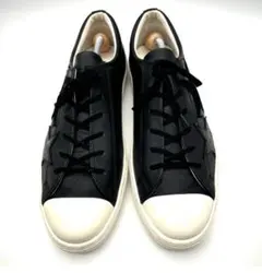 【美品】コンバース CONVERSE レザースニーカー ブラック 1806