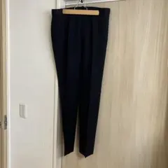 ストライプ　スラックス スリムフィット　仕立て