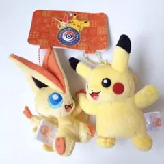 ポケモンセンター ハイタッチマスコット ピカチュウ＆ビクティニ ポケモンセンター