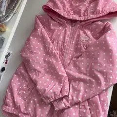 ミキハウス　ジャンバー　100cm 水玉♡ウィンドブレーカー