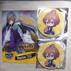 ヒプマイ タワレコカフェ マルイ 幻太郎 ポスカ 缶バッジ