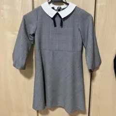 子供　セレモニー　女の子　120 長袖ワンピース　ボレロ　ソックス（オマケ）