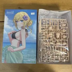 7-43/コトブキヤ 創彩少女庭園 佐伯リツカ 水着 プラモデルのサムネイル