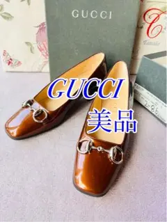 未使用級✨グッチ　アディダス　GGクリスタルパンプス　702221 25cm相当 新品未使用】グッチ アディダス GGクリスタルパンプス 702221 - メルカリ