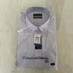 【新品未使用】CHRISTIAN ORANI シャツ パープル ピンク 半袖 M