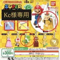 【Kc様 専用ページ】スーパーマリオ めじるしアクセサリー２（ヨッシー・クッパ）