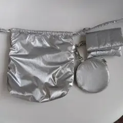 美品✨ナイロン3セットショルダーポーチ guのサムネイル