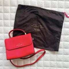 kate spade2wayショルダーバッグ ハンドバッグ 赤 ケイトスペード