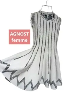 匿名　抜群の肌触り　綺麗ライン　伸縮性　レディースノースリーブミニワンピ