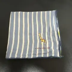 HAMAMONYO ハンカチ 2枚セット キリン ストライプ チェック
