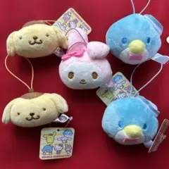サンリオキャラクターズマスコット 5点セット