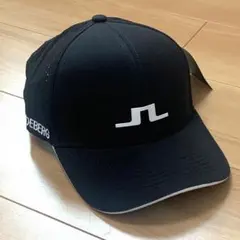 J.Lindebergゴルフキャップ★BLACK　新品未使用