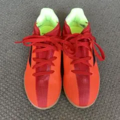 adidas フットサル　サッカー　シューズ　19cm キッズ