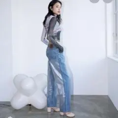 JUEMI デニムパンツ Sサイズのサムネイル