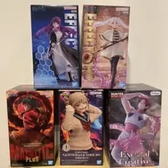 新登場　アニメフィギュア 5点セット まとめ売り