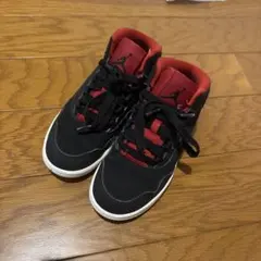 NIKE♡Jordan♡黒赤子供17cm♡ハイカットスニーカー