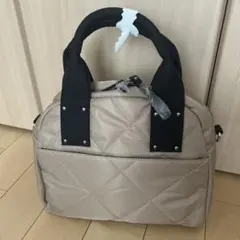 LIZDAYS 2way キルティング 撥水 ナイロン ショルダーバッグ